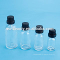 Blue Clear boston runde Flasche 5ml, 10ml, 20ml, 30ml, 50ml, 100ml